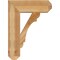 Ekena Millwork Olympic Craftsman Rough Sawn Bracket, Western Red Cedar, 6"W x 22"D x 30"H BKT06X22X30OLY04RWR - alternate 3